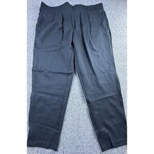 Modern‎ Ambition Pants Women's X-Large Black Pull On Stretch Pleated Casual New